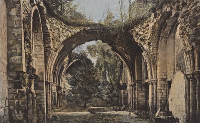 Jumieges, a régi apátság refektóriuma alkotó: French Photographer