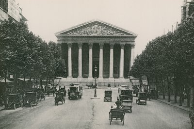 LEglise de la Madeleine, Magdalen-templom (fotógravír) alkotó: French Photographer
