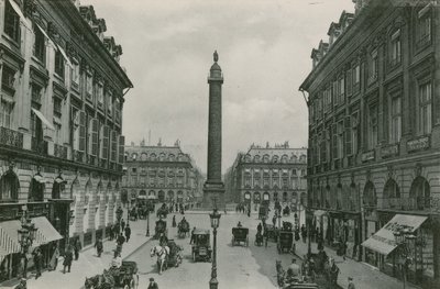 La Place Vendome, The Place Vendome (fénynyomat) alkotó: French Photographer