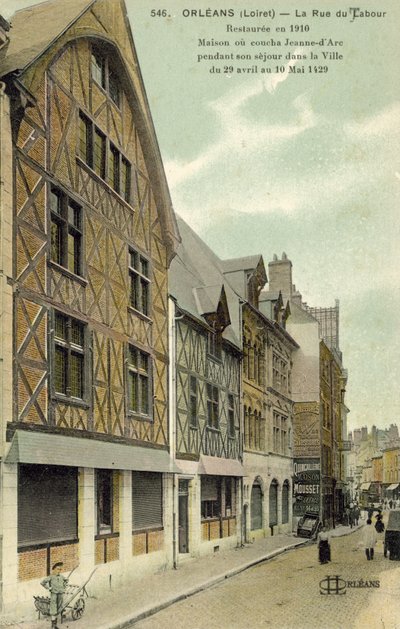 Rue de Labour, Orleans (színes fotó) alkotó: French Photographer