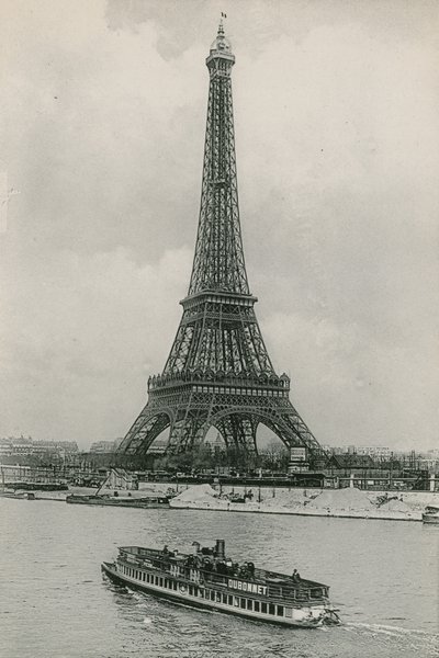 La Tour Eiffel, Az Eiffel-torony (fotogravír) alkotó: French Photographer