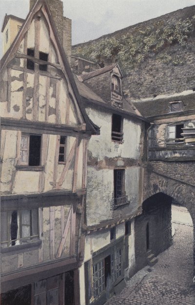 Laval, Porte Beucheresse és vicilles házak alkotó: French Photographer