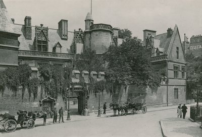 A Musee de Cluny, Cluny Múzeum (fotómetszet) alkotó: French Photographer