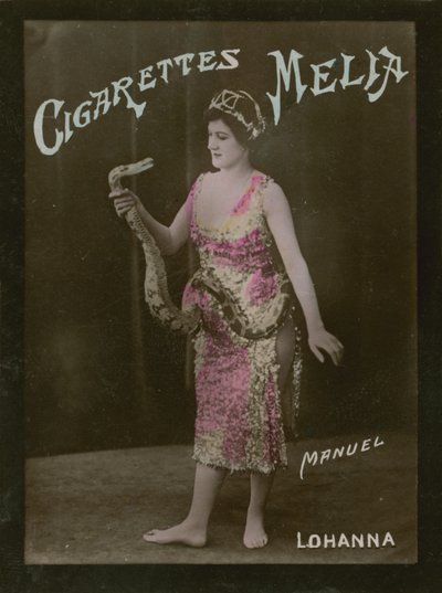 Lohanna, lány kígyóval alkotó: French Photographer