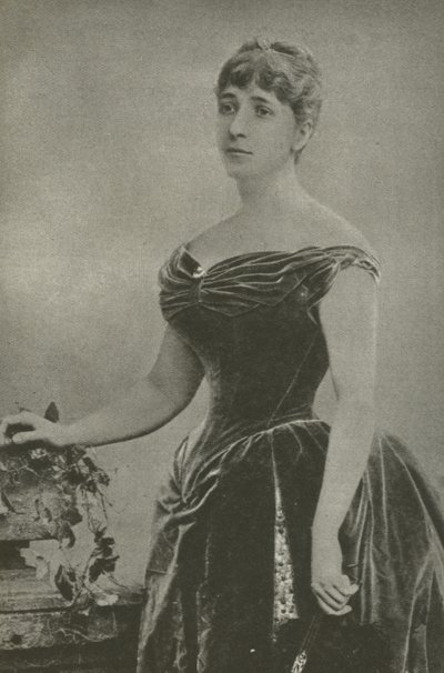 Madame Marguerite De Bonnemain, Boulanger tábornok szeretője (f/w fotó) alkotó: French Photographer