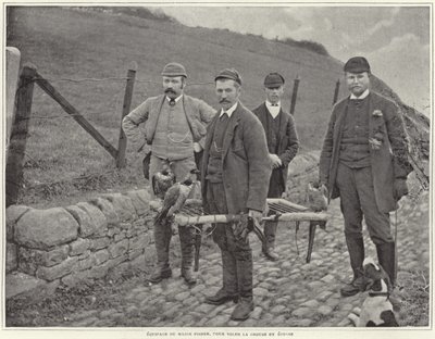 Fisher őrnagy fajdfajdra vadászik Skóciában alkotó: French Photographer