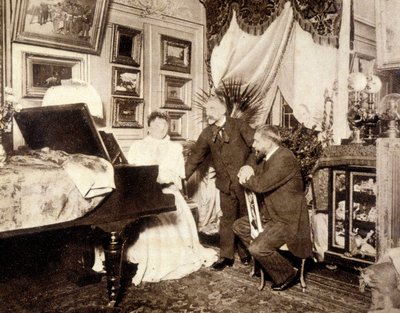 Mallarme és Manet - fotózás alkotó: French Photographer