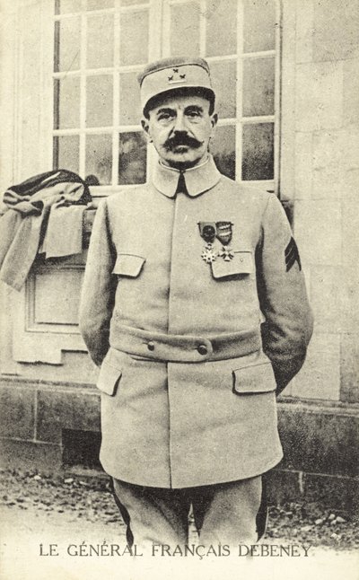 Marie-Eugene Debeney, francia első világháborús tábornok (f/w fotó) alkotó: French Photographer