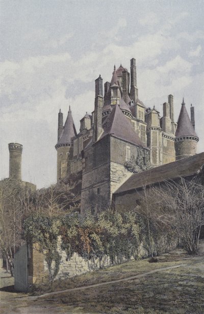 Montmort, Chateau, View N W alkotó: French Photographer