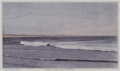 Az Arcachon-öböl északi bejárata, Franciaország (színes fotó) alkotó: French Photographer