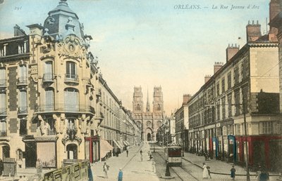 Orleans, katedrális, Rue Jeanne DArc alkotó: French Photographer
