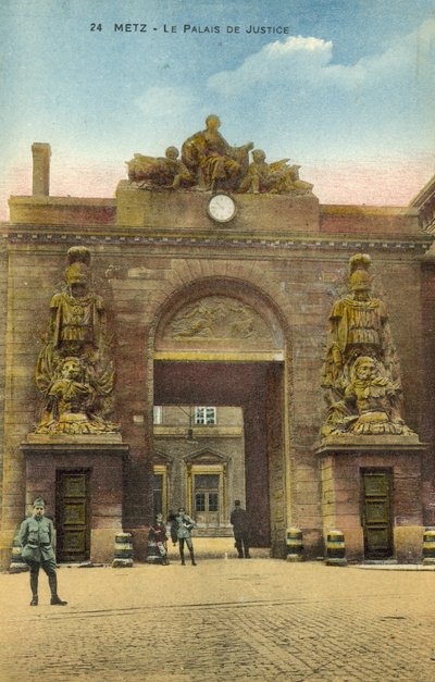 Igazságügyi Palota, Metz (színes fotó) alkotó: French Photographer