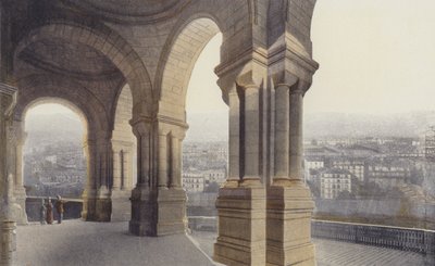 Párizs, a Szent Szív-bazilika, veranda alkotó: French Photographer