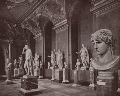 Párizs: Augustus Galéria, Louvre Múzeum (f/w fotó) alkotó: French Photographer