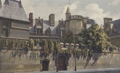 Párizs, Hotel de Cluny, a Múzeum bejárata alkotó: French Photographer
