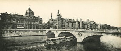 Párizs, The Conciergerie and the Commercial Court, The Conciergerie and Court of Trade alkotó: French Photographer