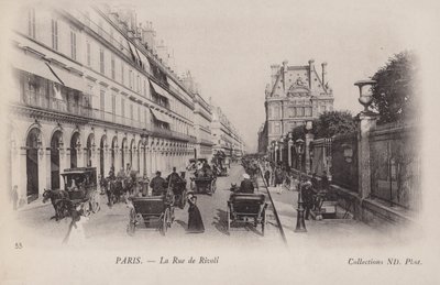 Párizs, Rue De Rivoli alkotó: French Photographer