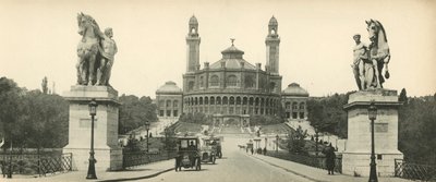 Párizs, a Trocadero palota és a jénai híd, a Trocadero palota és a jénai híd alkotó: French Photographer