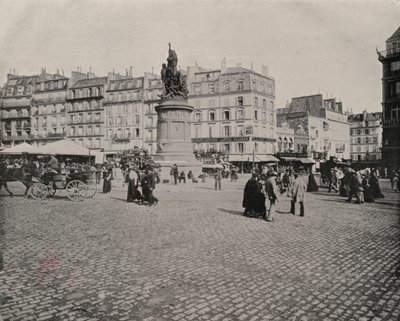 Párizs: Place de Clichy (f/w fotó) alkotó: French Photographer