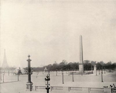 Párizs: Place de la Concorde (f/w fotó) alkotó: French Photographer