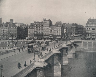 Párizs: A Pont Neuf, vagy az Új híd (f/w fotó) alkotó: French Photographer