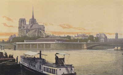 Párizs, Kilátás az Ile de la Cite K-i pontjára alkotó: French Photographer