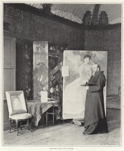 Paul-Albert Besnard műhelyében alkotó: French Photographer