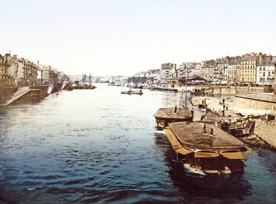 Élményhajók a Loire-on Nantes-ban, kocsma. 1890-1900 alkotó: French Photographer