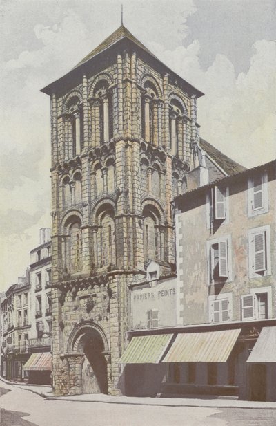 Poitiers, Saint-Porchaire templom, harangtorony alkotó: French Photographer