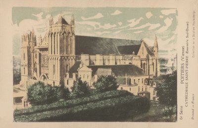 Poitiers, Vienne, Saint-Pierre katedrális alkotó: French Photographer