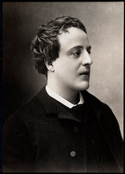 Adolphe Leon Willette (1857-1926) francia festő, illusztrátor, karikaturista és litográfus portréja. alkotó: French Photographer