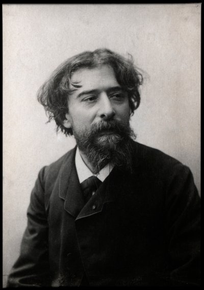 Alphonse Daudet (1840-1897) francia regényíró portréja. alkotó: French Photographer