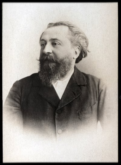 Catulle Mendes (1841-1909) francia költő portréja. alkotó: French Photographer