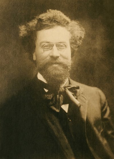 Claude Terrasse (1867-1923) francia zeneszerző portréja. alkotó: French Photographer