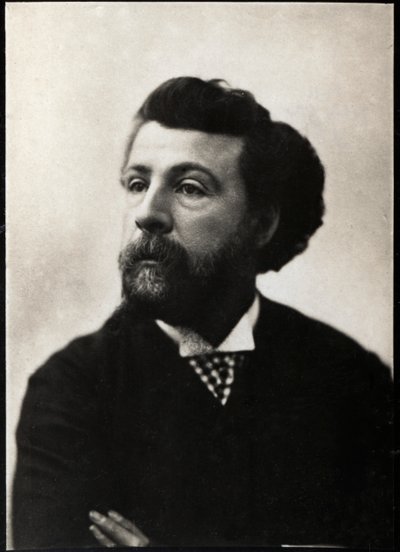 Edouard Pailleron (1834-1899) francia költő és drámaíró portréja. alkotó: French Photographer