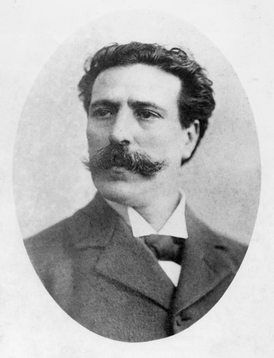 Eduardo Acevedo Diaz portréja, 1900 körül alkotó: French Photographer