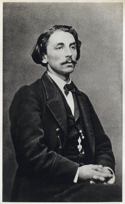Etienne Mallarme portréja Stephane Mallarme (1842-1898) francia költő 1862-ben. Fényképezés alkotó: French Photographer