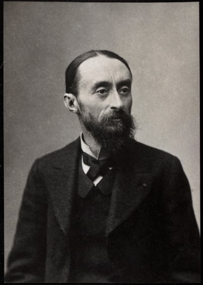 Fernand Cormon (1845-1924) francia festő portréja. alkotó: French Photographer