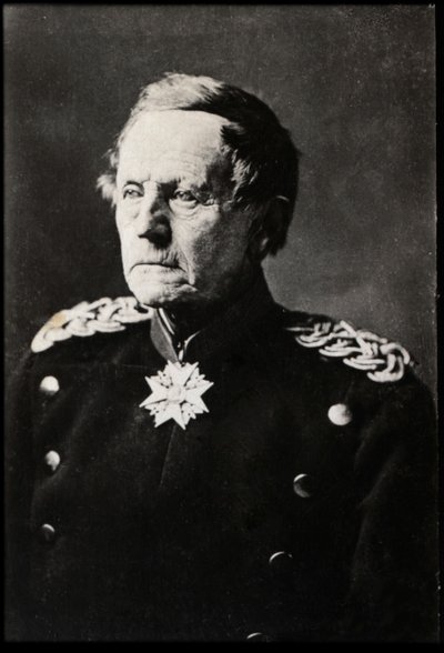 Idősebb Helmuth Karl Bernhard von Moltke (1800-1891), német tábornagy portréja. alkotó: French Photographer
