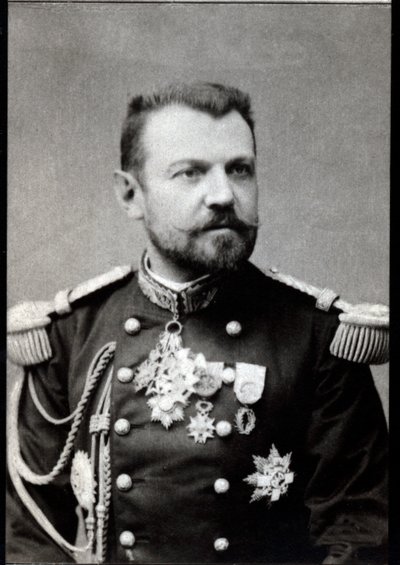 Henri Joseph Brugere (1841-1918) francia tábornok portréja. alkotó: French Photographer
