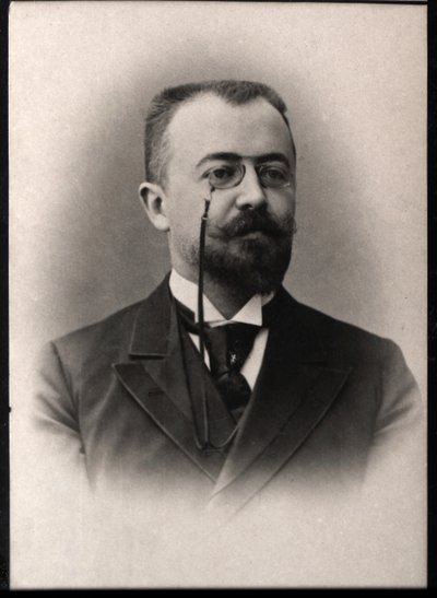 Marcel Prevost (1862-1941) francia író és drámaíró portréja. alkotó: French Photographer