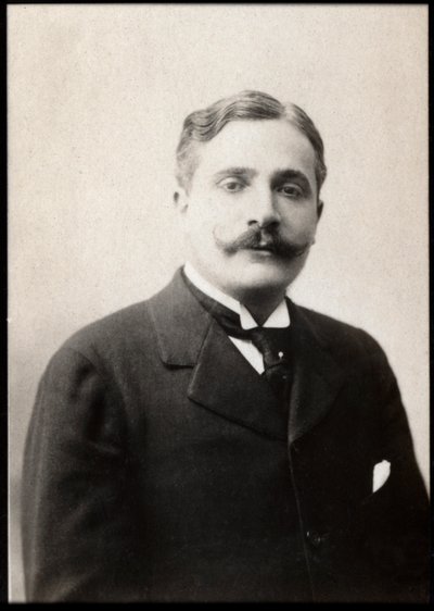 Pierre Decourcelle (1856-1926) francia író portréja. alkotó: French Photographer