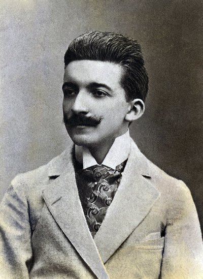 Pierre Louis dit Louys (1870-1925) francia író portréja. alkotó: French Photographer