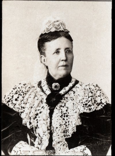 Nassaui Sophia (1836-1913), Svédország és Norvégia királynő hitvese portréja. alkotó: French Photographer