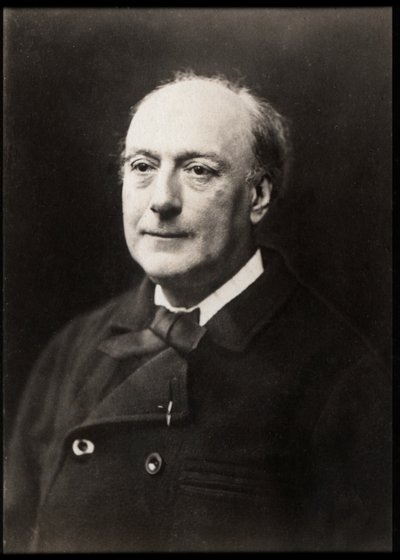Theodore de Banville (1823-1891) francia költő portréja. alkotó: French Photographer