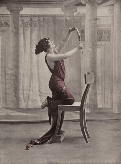 Regina Badet, francia komikus színésznő (színes fotó) alkotó: French Photographer