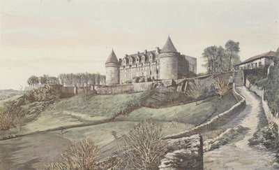 Rochechouart, Chateau, Általános nézet, DK felől alkotó: French Photographer