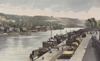 Rouen, Blosseville-Bonsecours partja (Jean dArc emlékművének felállítása előtt) alkotó: French Photographer
