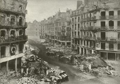 Rue De Rivoli, Párizs, a kommunát lezáró hét után alkotó: French Photographer
