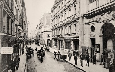 Rue de Provence, Párizs (f/w fotó) alkotó: French Photographer
